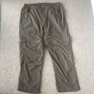 Men’s North Face Zip Off Convertible Hiking Pants